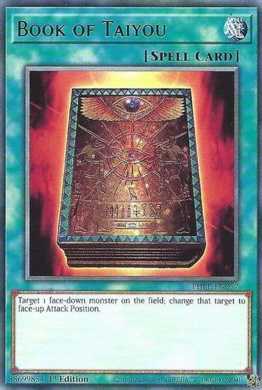 Book of Taiyou Phantom Revenge Yu-Gi-Oh! card