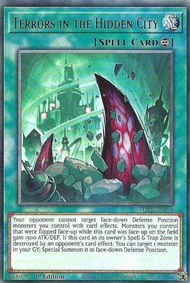 Terrors in the Hidden City Phantom Revenge Yu-Gi-Oh! card