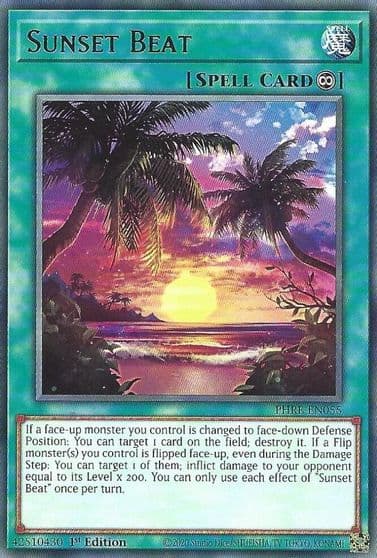 Sunset Beat Phantom Revenge Yu-Gi-Oh! card
