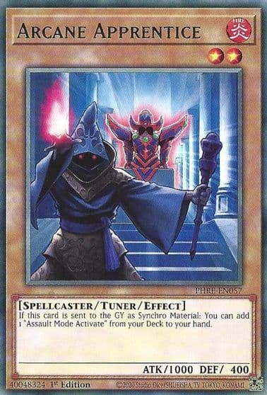 Arcane Apprentice Phantom Revenge Yu-Gi-Oh! card