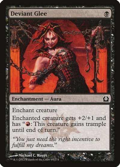 Deviant Glee Return to Ravnica Magic card
