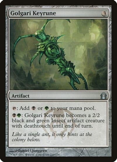 Golgari Keyrune Return to Ravnica Magic card