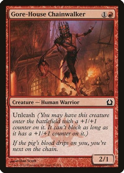 Gore House Chainwalker Return to Ravnica Magic card