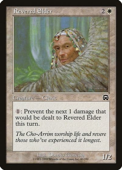 Revered Elder Mercadian Masques Magic card