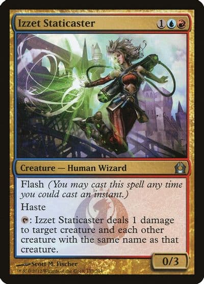Izzet Staticaster Return to Ravnica Magic card