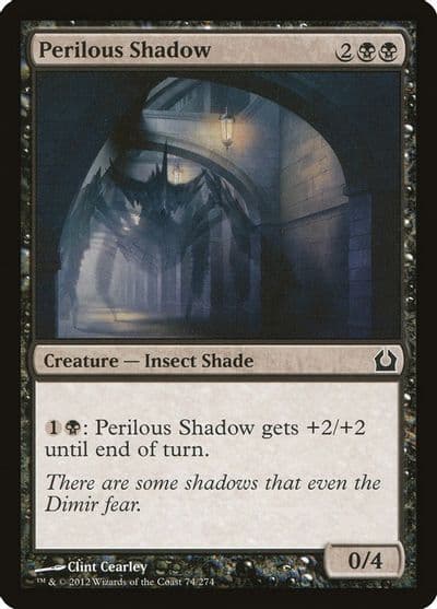 Perilous Shadow Return to Ravnica Magic card