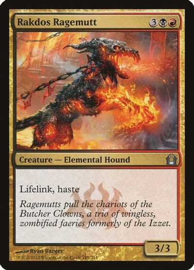 Rakdos Ragemutt Return to Ravnica Magic card