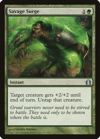 Savage Surge Return to Ravnica Magic card
