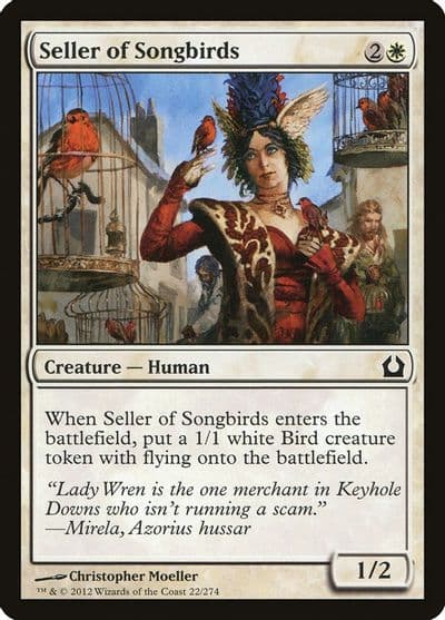 Seller of Songbirds Return to Ravnica Magic card