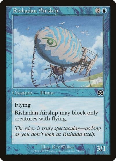 Rishadan Airship Mercadian Masques Magic card