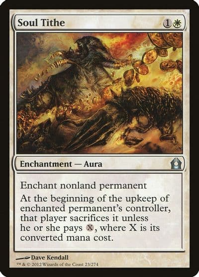 Soul Tithe Return to Ravnica Magic card
