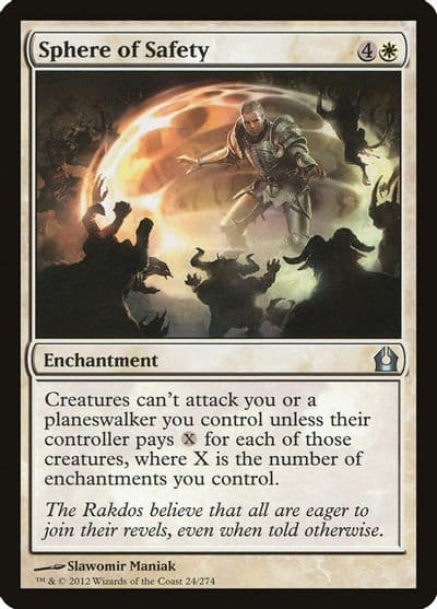 Sphere of Safety Return to Ravnica Magic card
