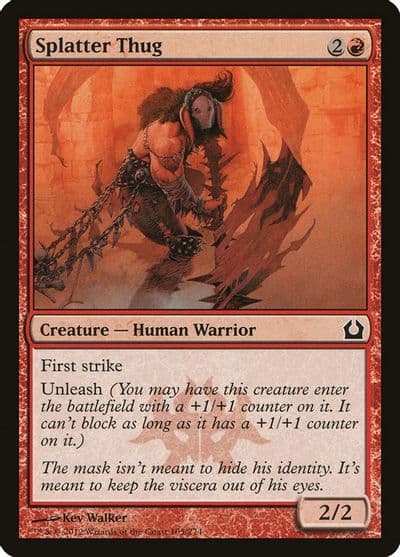 Splatter Thug Return to Ravnica Magic card