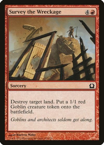Survey the Wreckage Return to Ravnica Magic card
