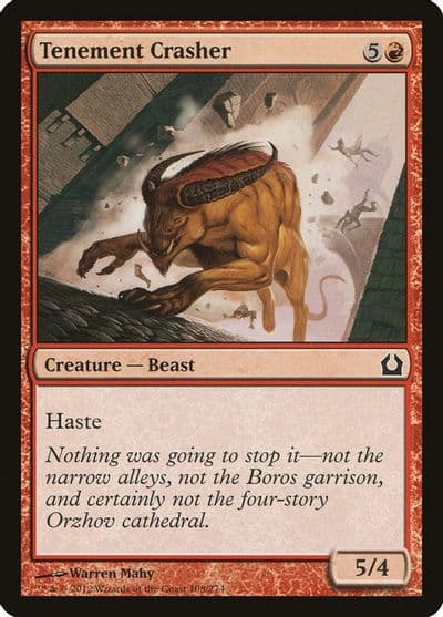 Tenement Crasher Return to Ravnica Magic card