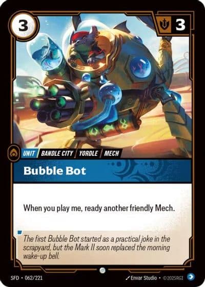 Bubble Bot Spiritforged Riftbound card