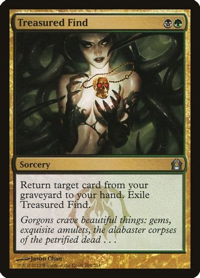 Treasured Find Return to Ravnica Magic card