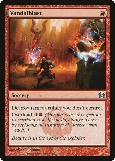 Vandalblast Return to Ravnica Magic card