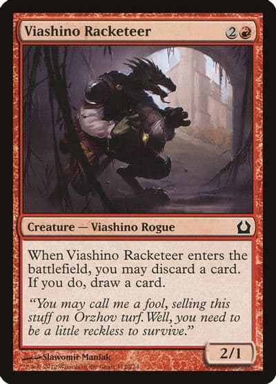 Viashino Racketeer Return to Ravnica Magic card