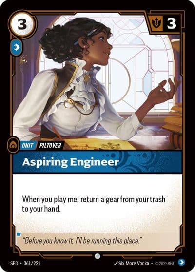 Aspiring Engineer Spiritforged Riftbound card