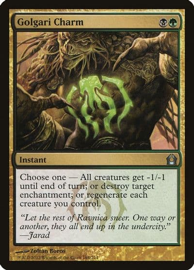 Golgari Charm Return to Ravnica Magic card