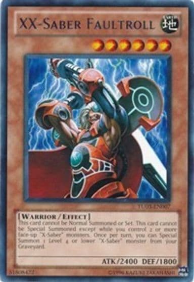 XX Saber Faultroll Turbo Pack: Booster Three Yu-Gi-Oh! card