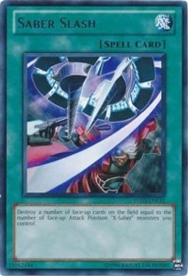 Saber Slash Turbo Pack: Booster Three Yu-Gi-Oh! card
