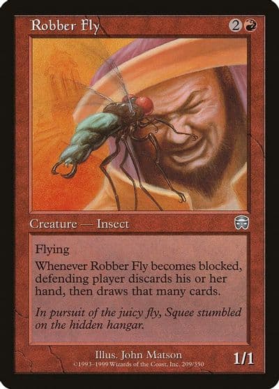 Robber Fly Mercadian Masques Magic card