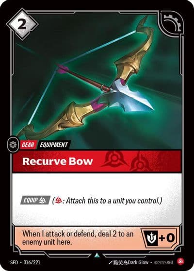Recurve Bow Spiritforged Riftbound card