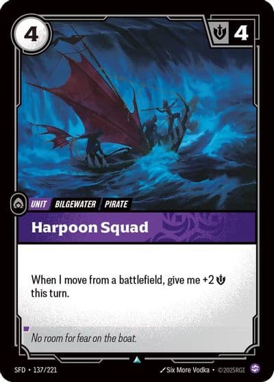 Harpoon Squad Spiritforged Riftbound card