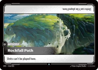 Rockfall Path Spiritforged Riftbound card