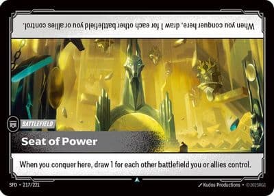 Seat of Power Spiritforged Riftbound card