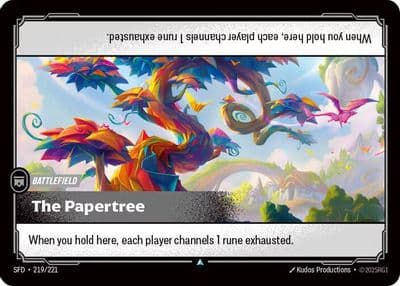 The Papertree Spiritforged Riftbound card