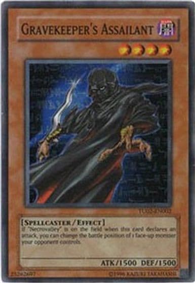 Gravekeepers Assailant Turbo Pack: Booster Two Yu-Gi-Oh! card