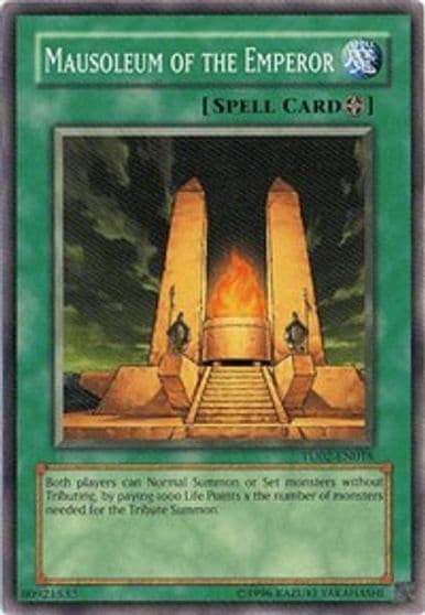 Mausoleum of the Emperor Turbo Pack: Booster Two Yu-Gi-Oh! card