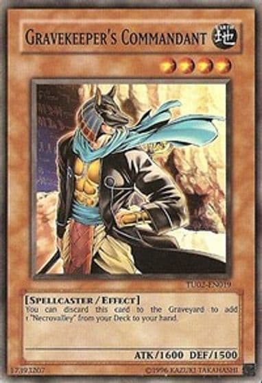 Gravekeepers Commandant Turbo Pack: Booster Two Yu-Gi-Oh! card