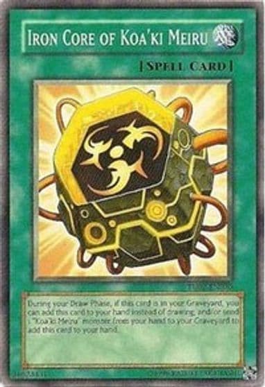 Iron Core of Koaki Meiru Turbo Pack: Booster Two Yu-Gi-Oh! card