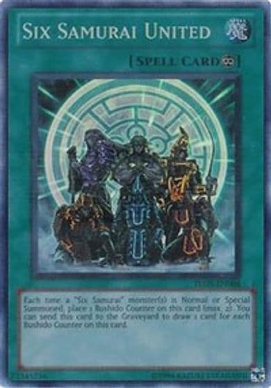 Six Samurai United Turbo Pack: Booster Five Yu-Gi-Oh! card
