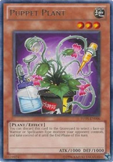 Puppet Plant Turbo Pack: Booster Five Yu-Gi-Oh! card