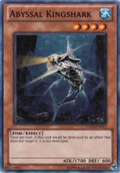 Abyssal Kingshark Turbo Pack: Booster Five Yu-Gi-Oh! card