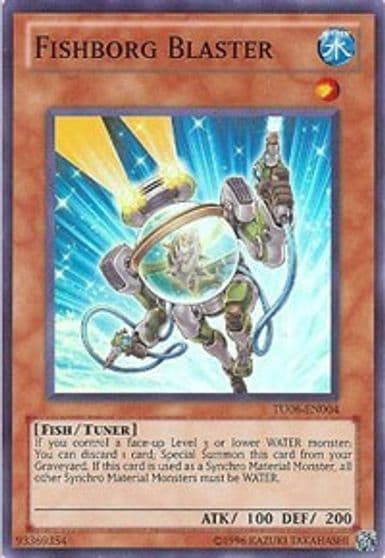 Fishborg Blaster Turbo Pack: Booster Six Yu-Gi-Oh! card