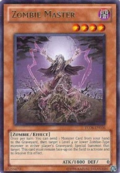 Zombie Master Turbo Pack: Booster Six Yu-Gi-Oh! card