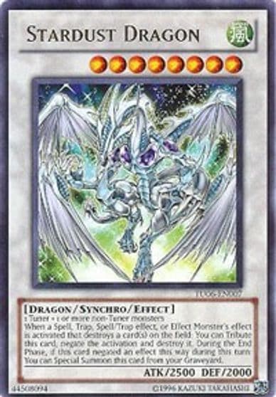 Stardust Dragon Turbo Pack: Booster Six Yu-Gi-Oh! card