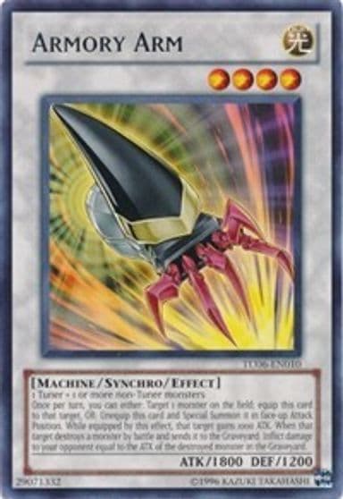 Armory Arm Turbo Pack: Booster Six Yu-Gi-Oh! card