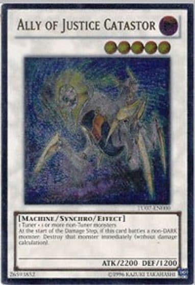 Ally of Justice Catastor UTR Turbo Pack: Booster Seven Yu-Gi-Oh! card