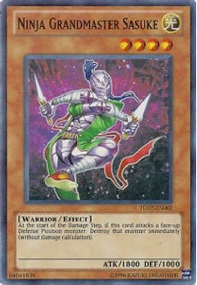 Ninja Grandmaster Sasuke Turbo Pack: Booster Seven Yu-Gi-Oh! card