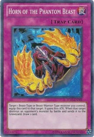 Horn of the Phantom Beast Turbo Pack: Booster Seven Yu-Gi-Oh! card