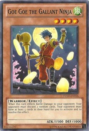 Goe Goe the Gallant Ninja Turbo Pack: Booster Seven Yu-Gi-Oh! card