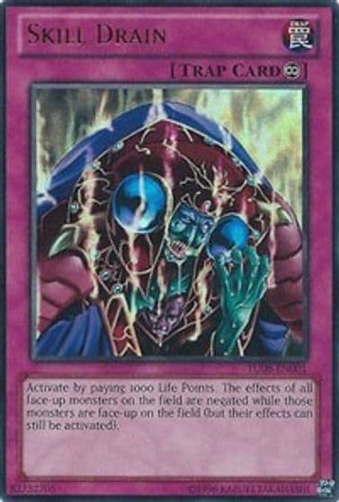 Skill Drain Turbo Pack: Booster Eight Yu-Gi-Oh! card