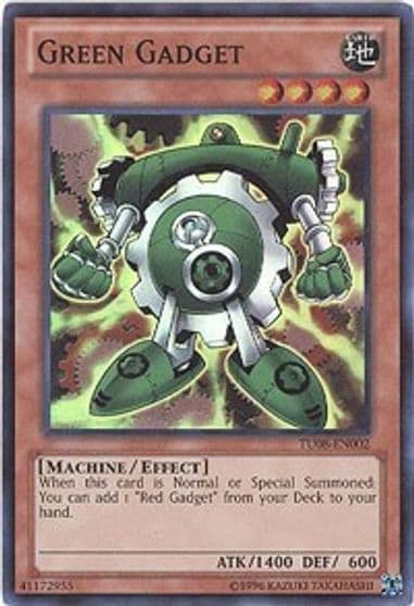 Green Gadget Turbo Pack: Booster Eight Yu-Gi-Oh! card